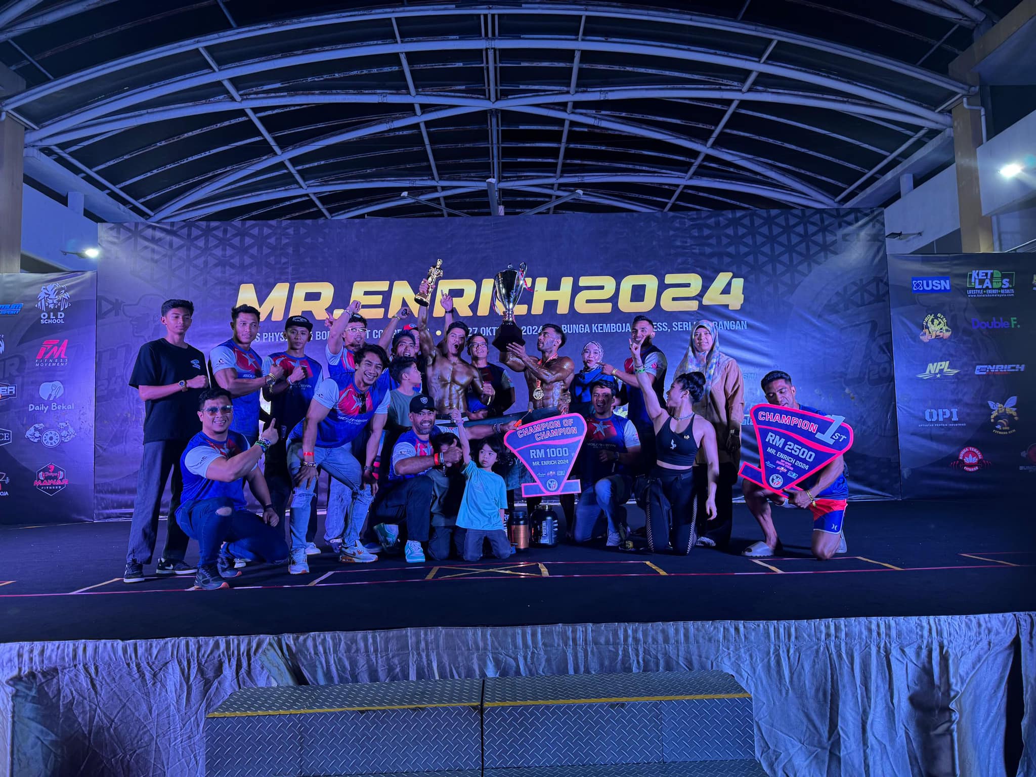 Mr Enrich 2024 - Men's Physique & Body Smart Competition - Image 4