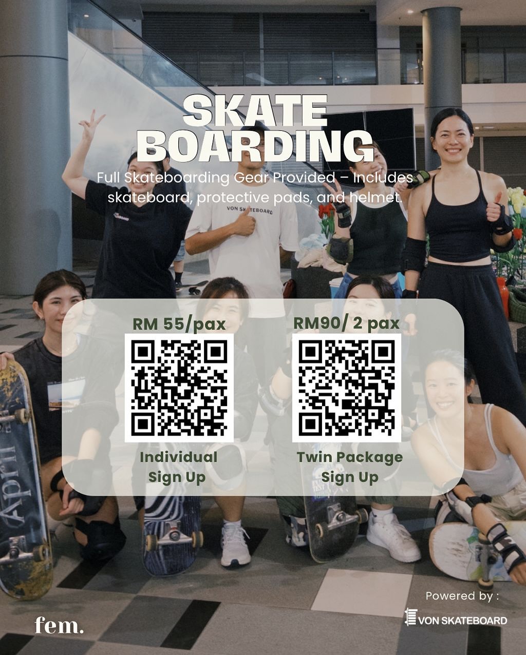 Ladies Skateboarding - Image 2