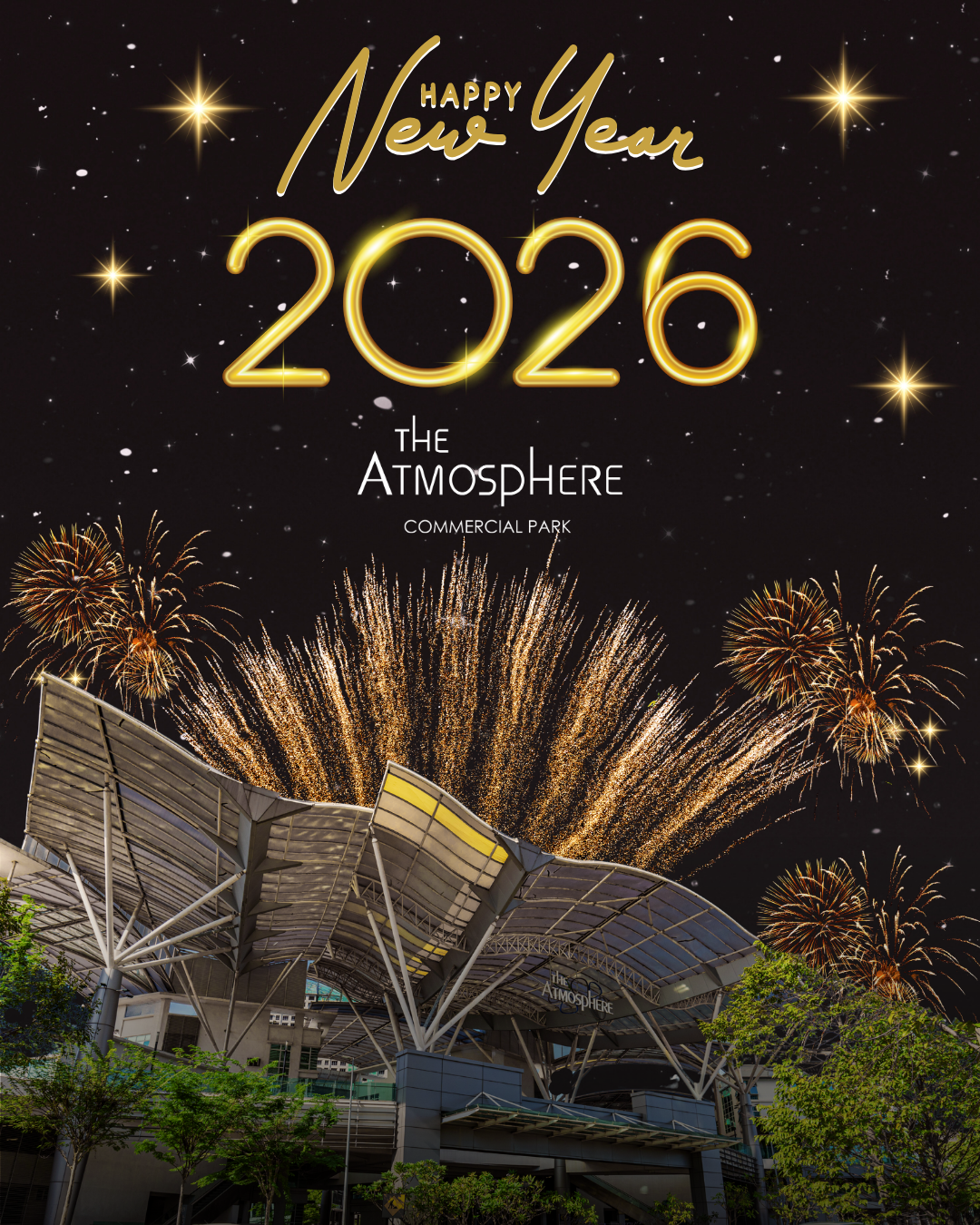 FIREWORKS COUNTDOWN @ The Atmosphere