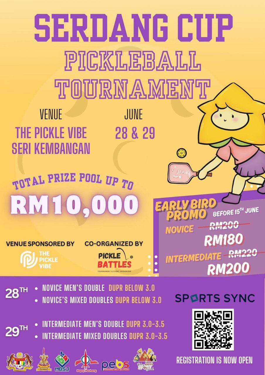 Serdang Cup Pickleball Tournament 2025
