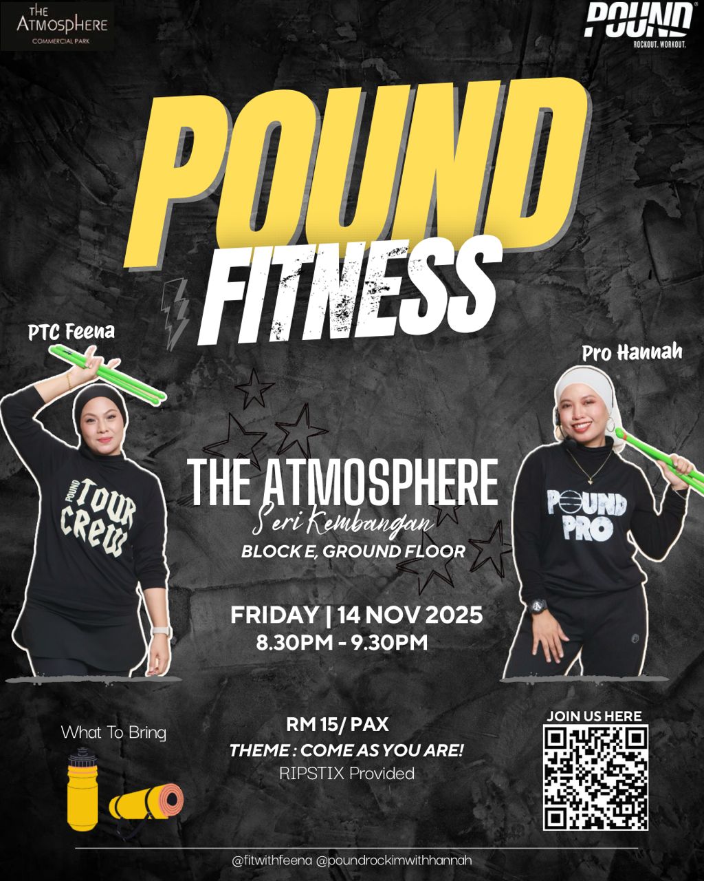 Pound Fitness @ The Atmosphere