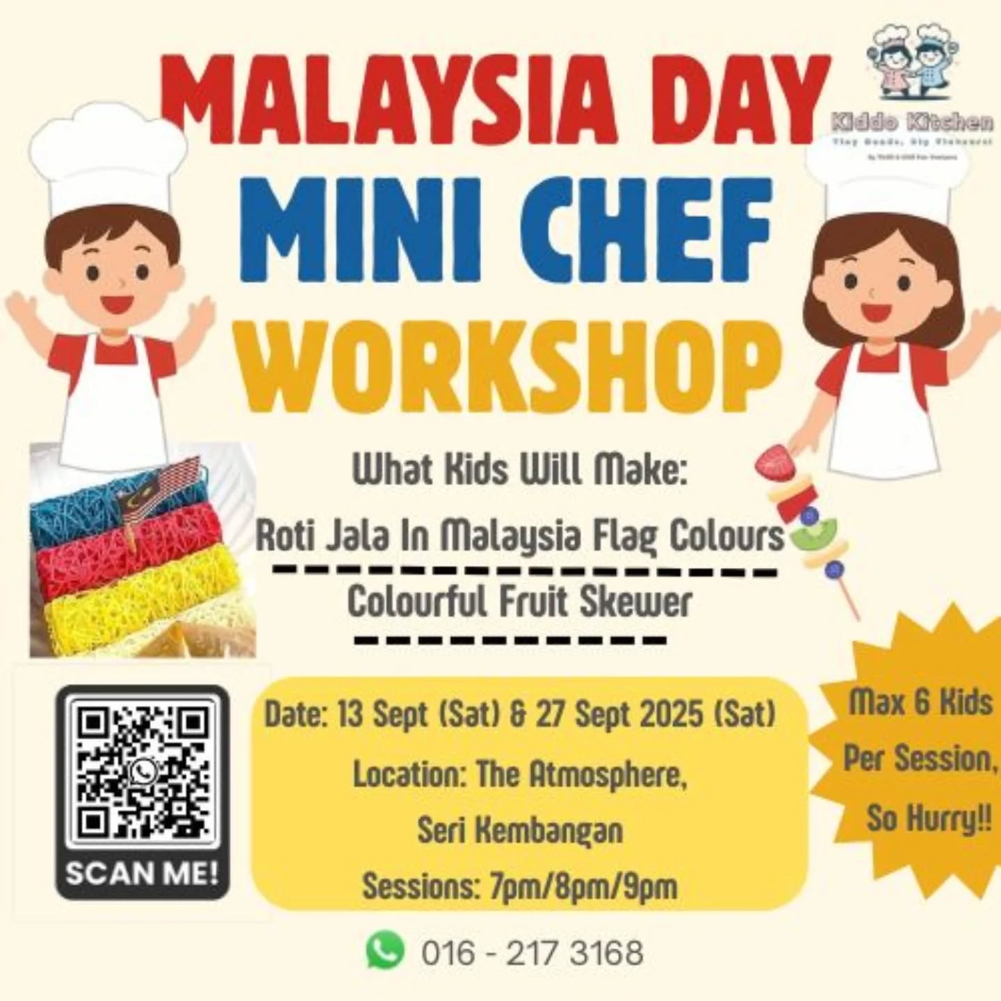  Malaysia Day Mini Chef Workshop 