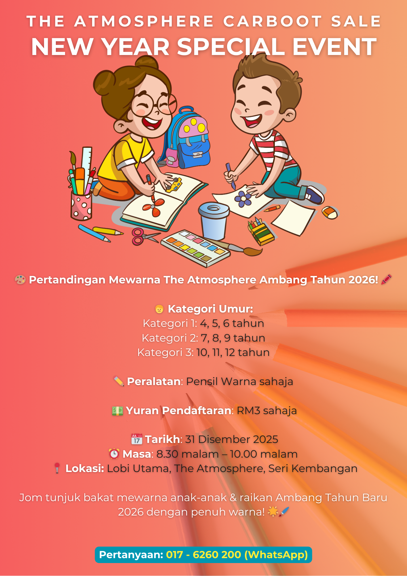 PERTANDINGAN MEWARNA AMBANG TAHUN BARU 2026