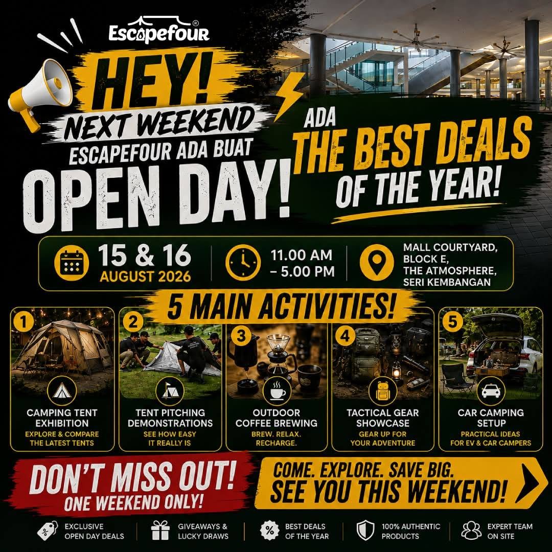 ESCAPEFOUR OUTDOOR OPEN DAY