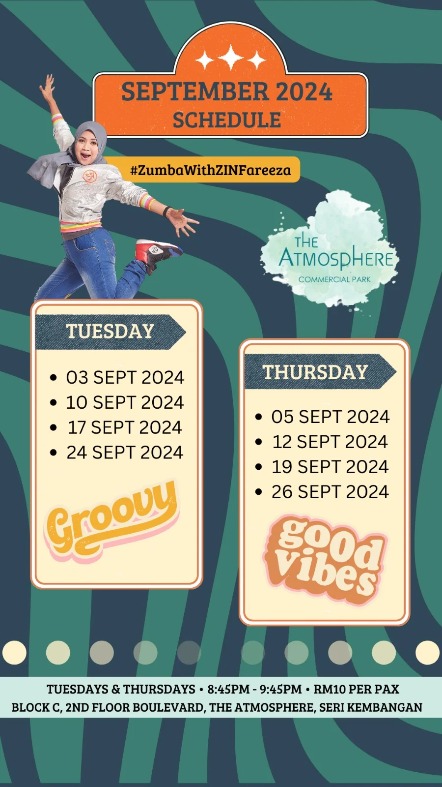 September 2024 Zumba with Fareeza