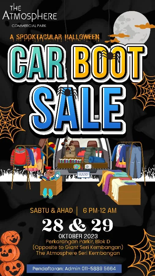 A Spooktacular Halloween Car Boot Sale 2023