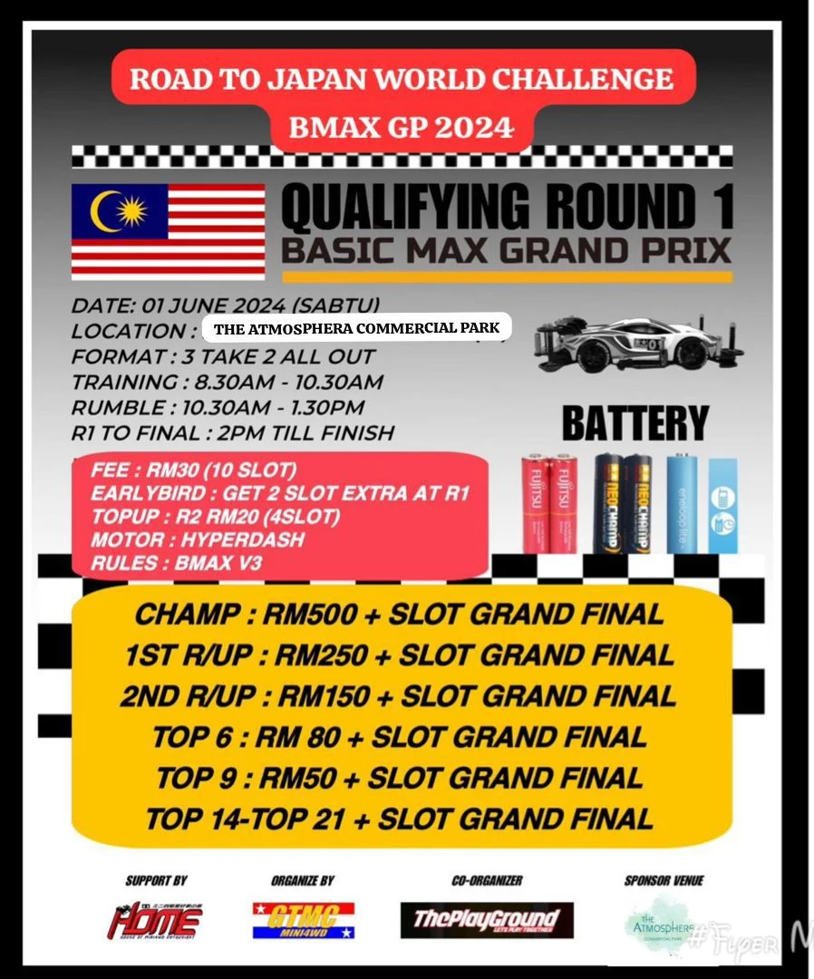Road to Japan BMAX GP Challenge (Round 1)