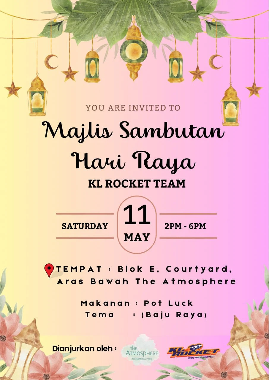 Majlis Sambutan Hari Raya KL Rocket Team