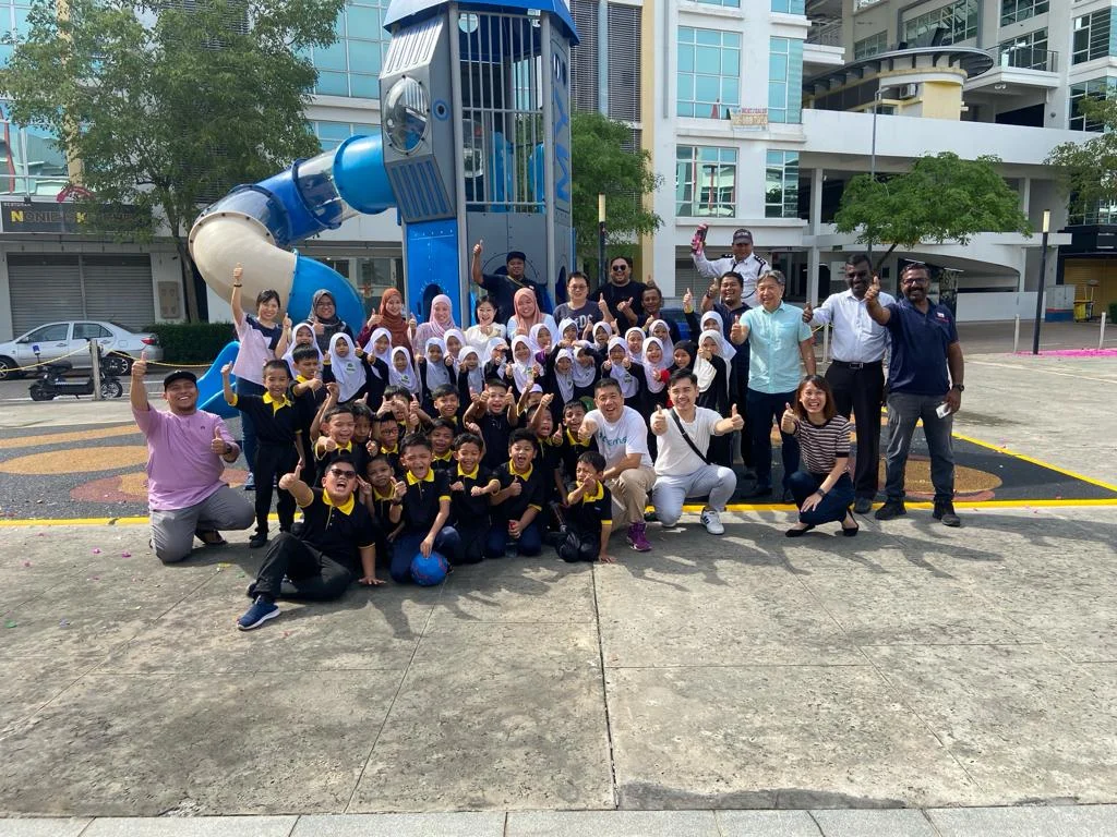 Launching New Rocket "Climb & Slide" Playset at Block D Piazza