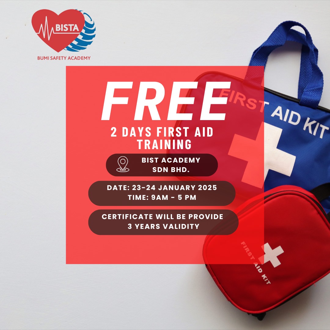 FREE 2 days First Aid Training
