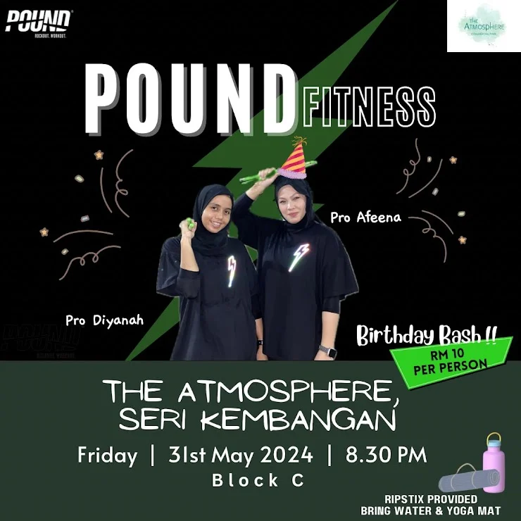 Special Birthday Bash Pound Fitness