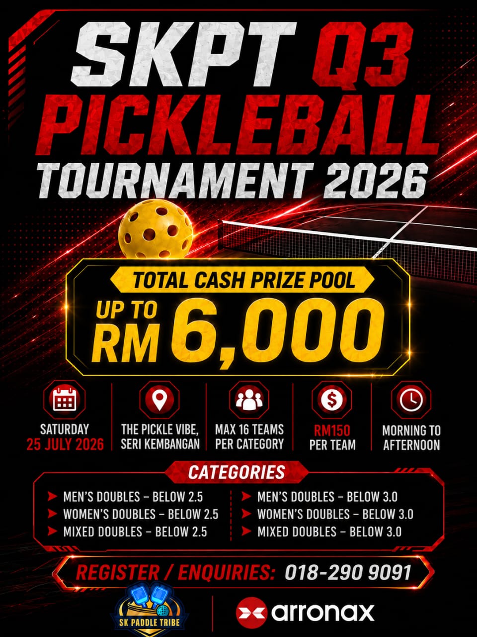 SKPT Q3 Pickleball Tournament 2026