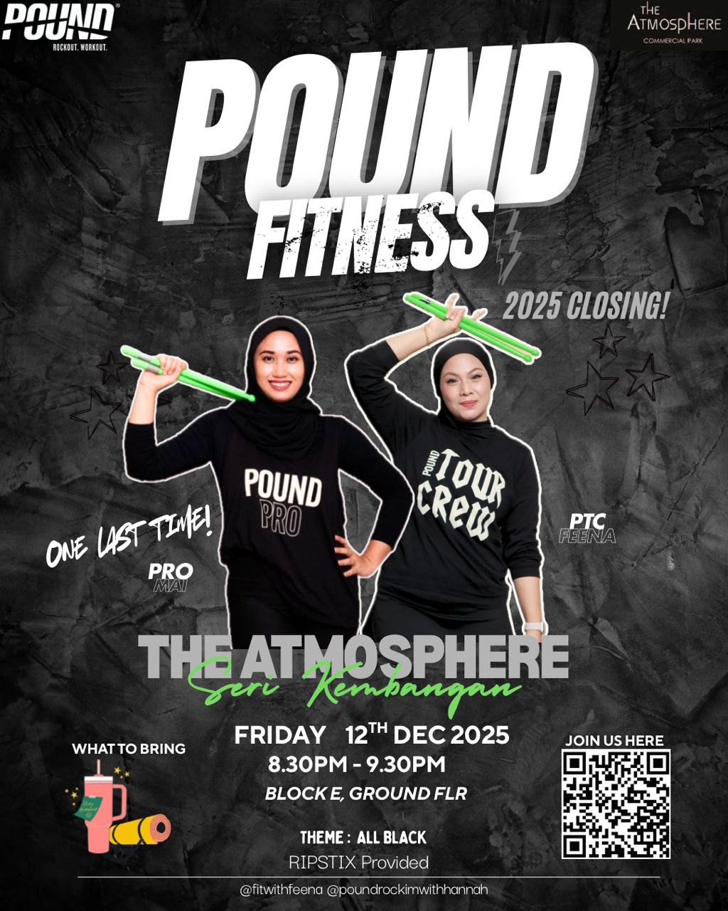 Pound Fitness @ The Atmosphere