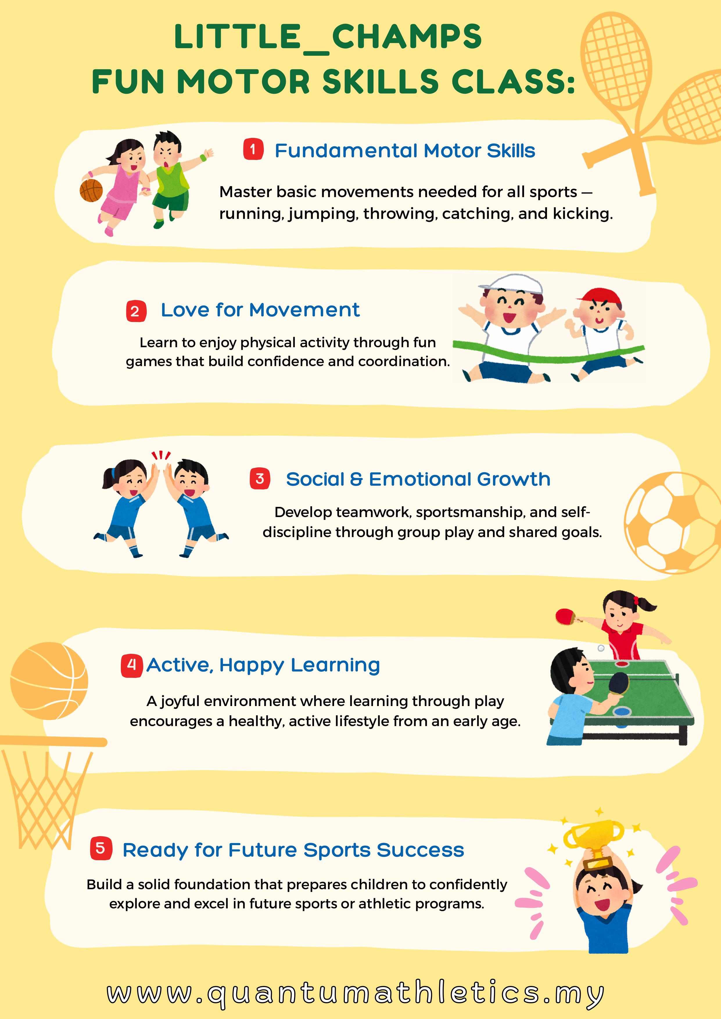 QA Little Champs Fun Motor Skills Class - Image 2