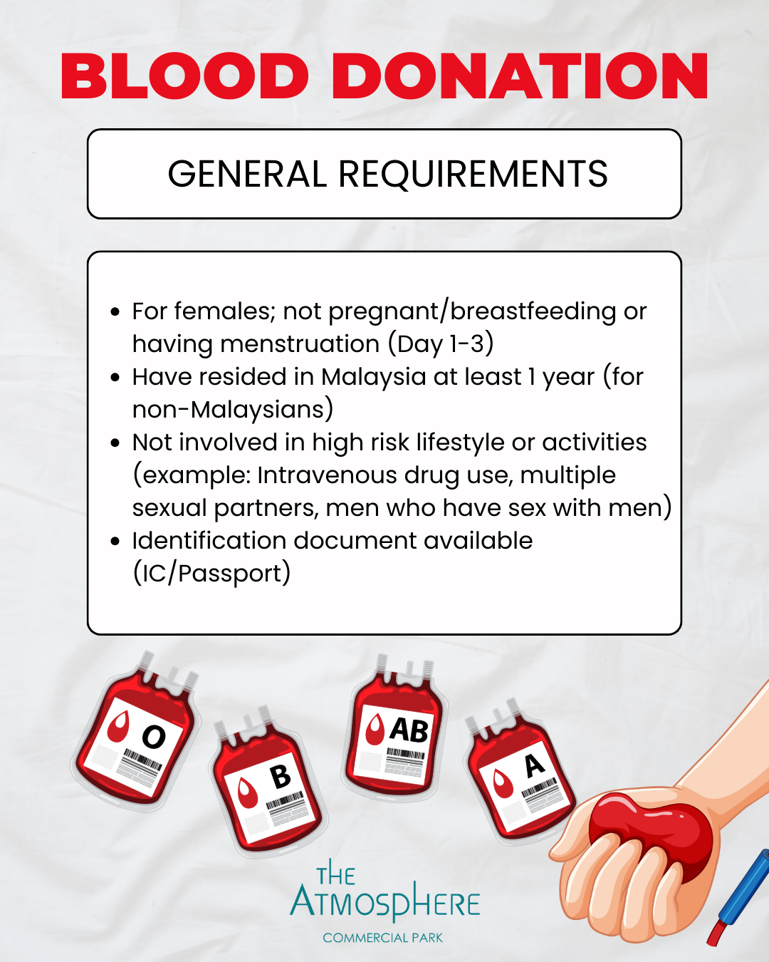 Blood Donation Drive @ The Atmosphere - Image 3