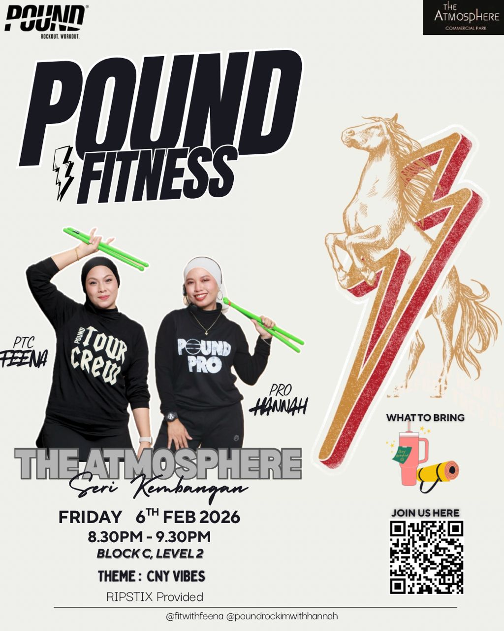 Pound Fitness @ The Atmosphere