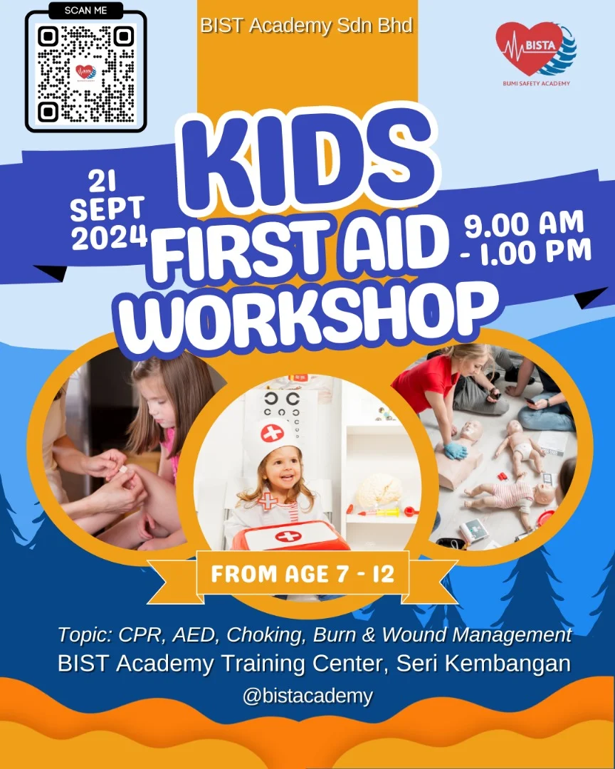 Kids First Aid Workshop by Bumi Safety Academy (BISTA)