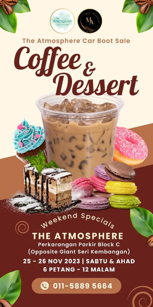 Coffee & Dessert x The Atmosphere Car Boot Sale