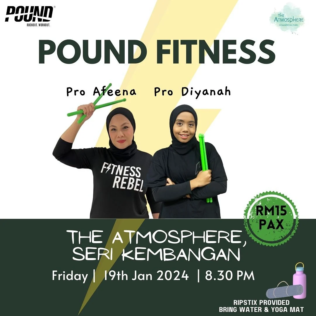 Pound Fitness Class 19012024