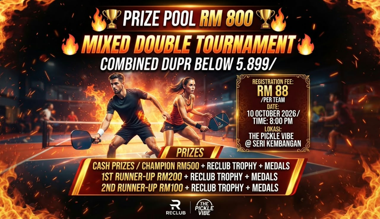 Men’s Doubles Tournament & Mixed Doubles Tournament