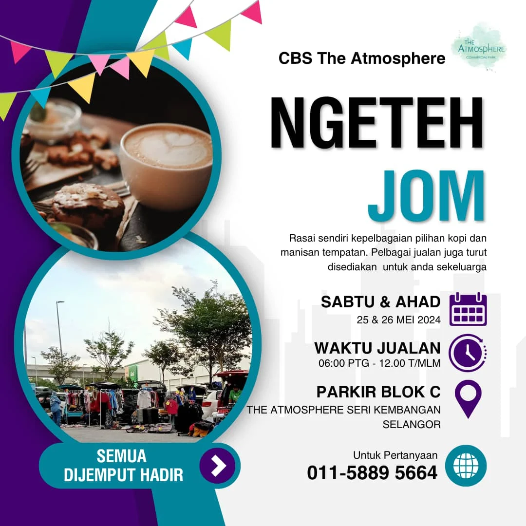 Ngeteh Jom by CBS The Atmosphere