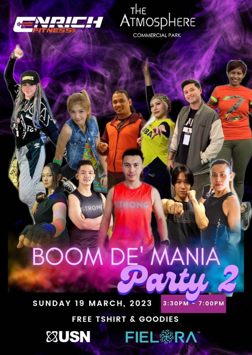 Boom De’ Mania Zumba Party
