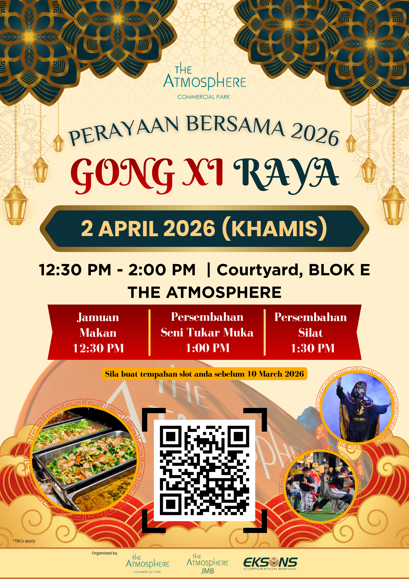 GONG XI RAYA 2026 – Perayaan Bersama @ The Atmosphere