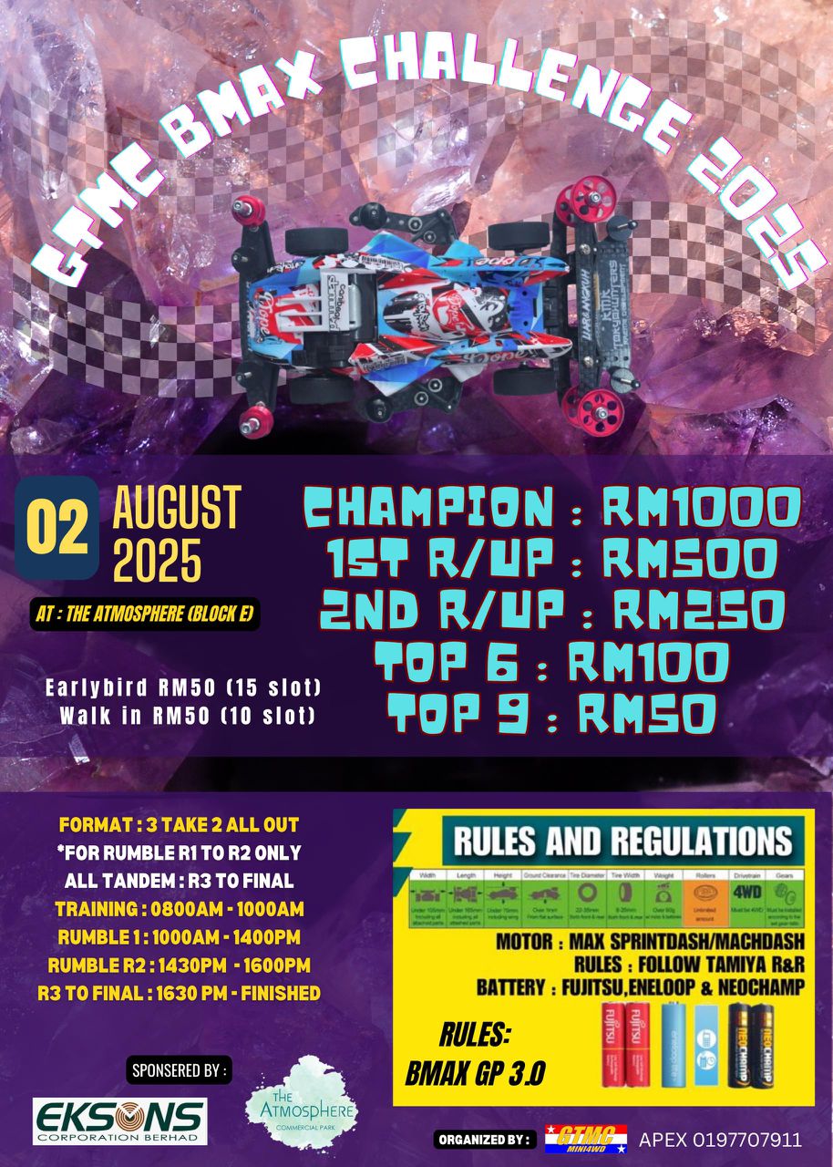 GTMC BMAX CHALLENGE (AUGUST)
