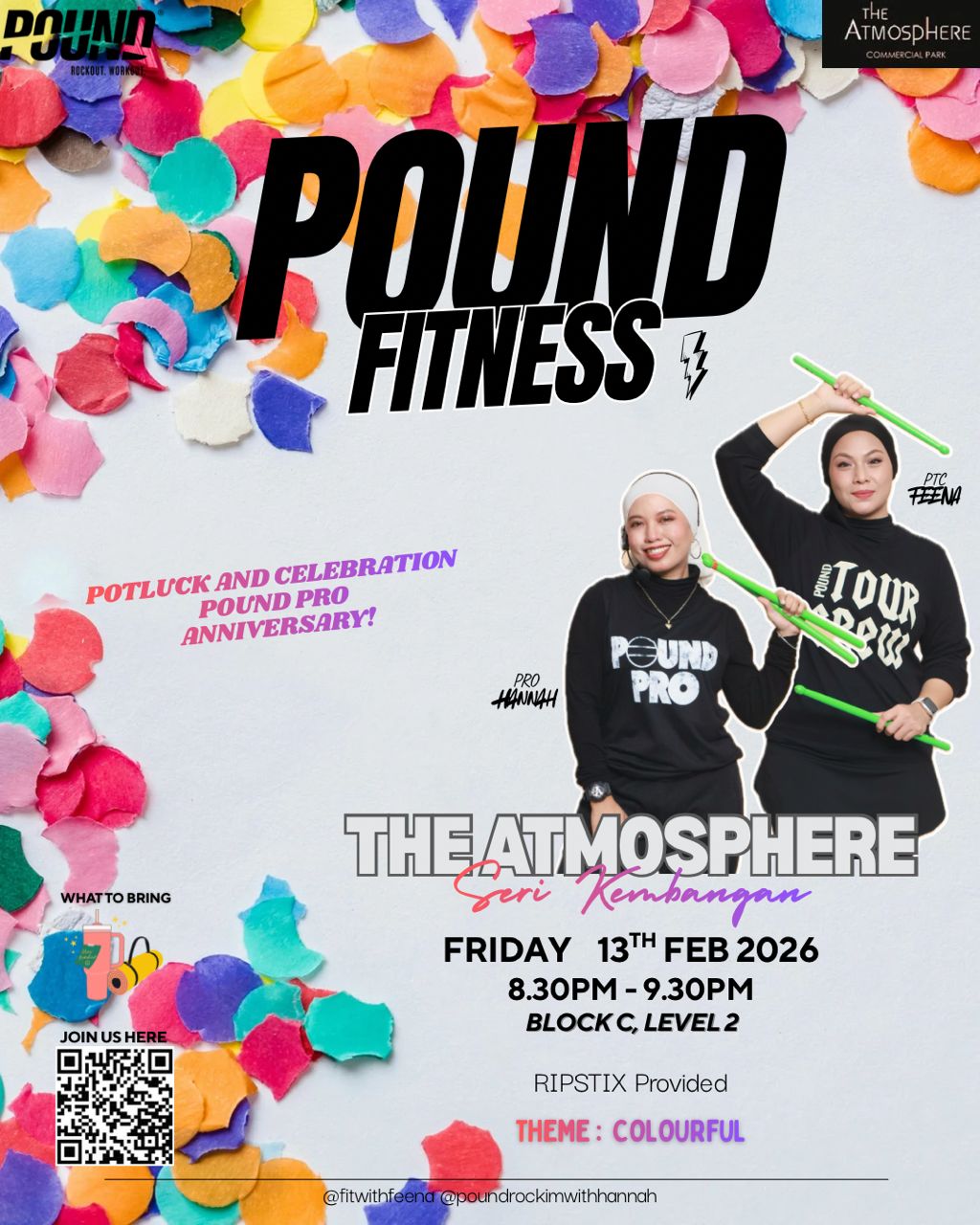 Pound Fitness @ The Atmosphere
