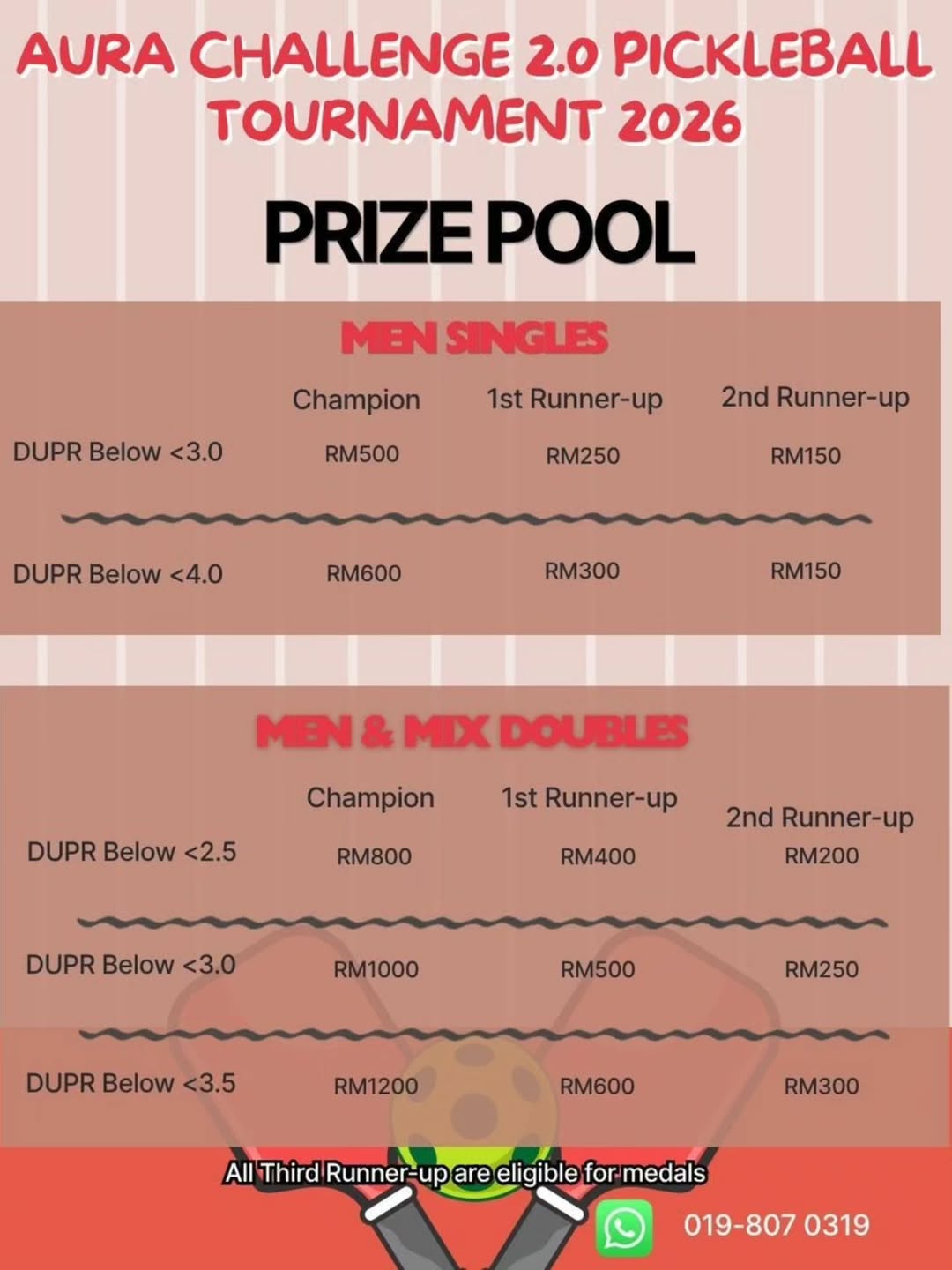 Aura Challenge 2.0 Pickleball Tournament 2026 - Image 3