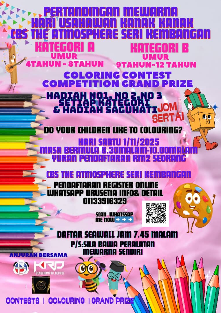 Hari Usahawan kanak-kanak Pertandingan Mewarna & Hotwheels Race - Image 2