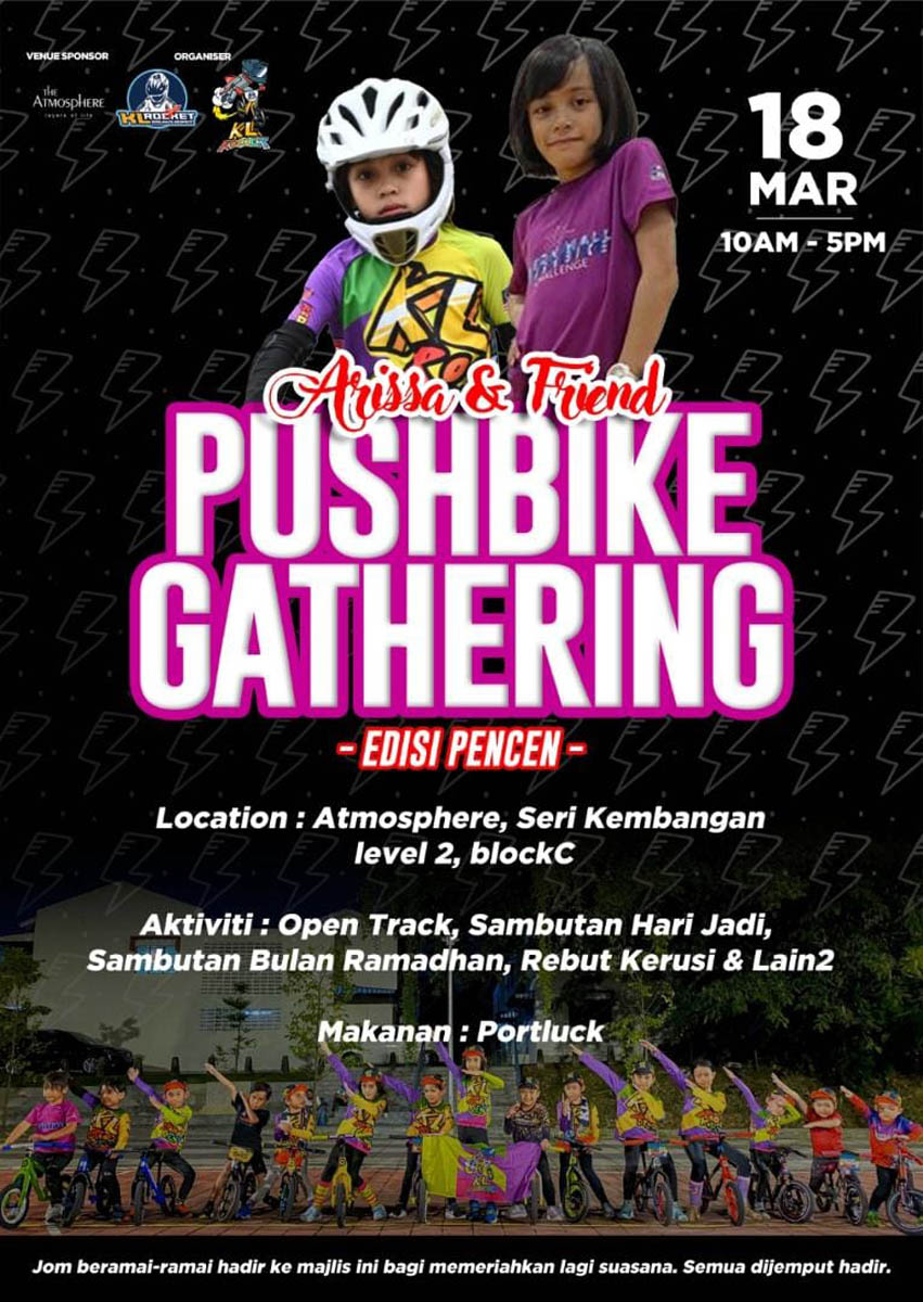 Alissa & Friend Pushbike Gathering