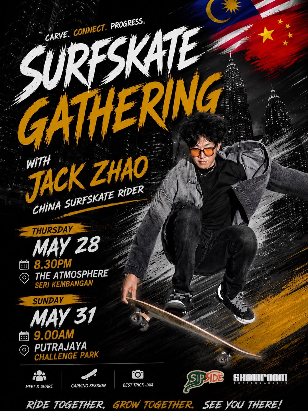 SURFSKATE GATHERING with JACK ZHAO