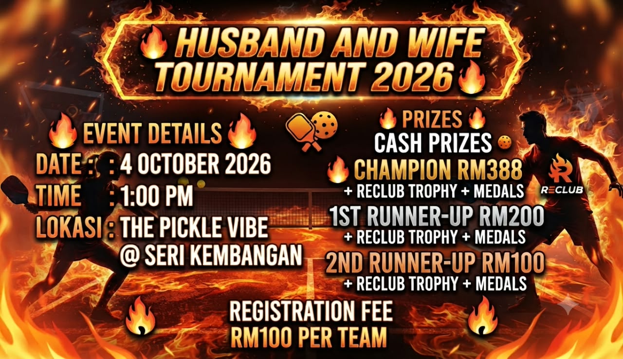 Husband & Wife Pickleball Tournament