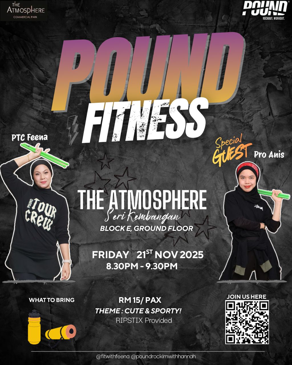 Pound Fitness @ The Atmosphere