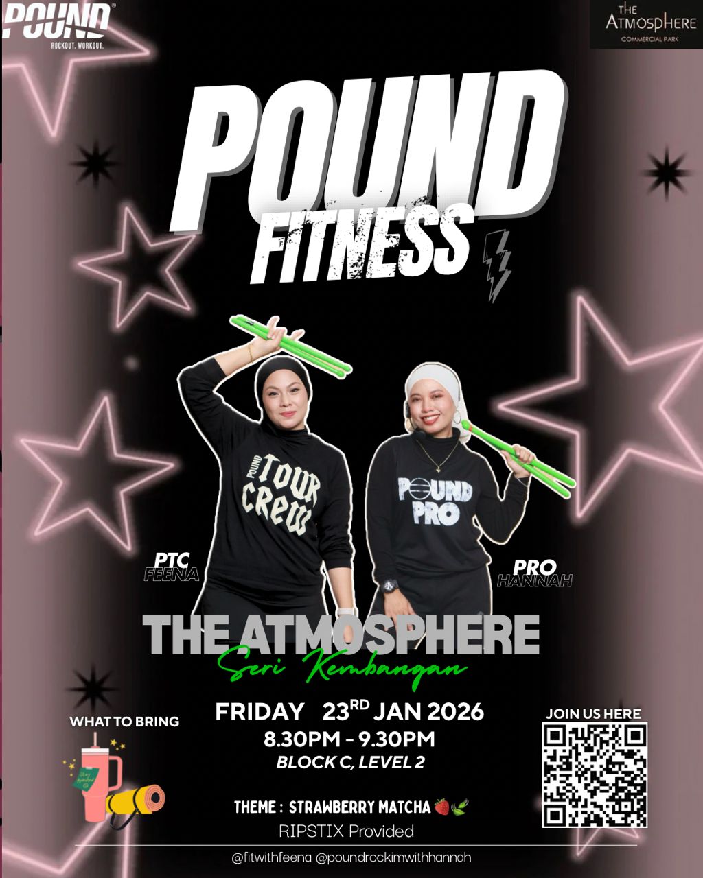 Pound Fitness @ The Atmosphere