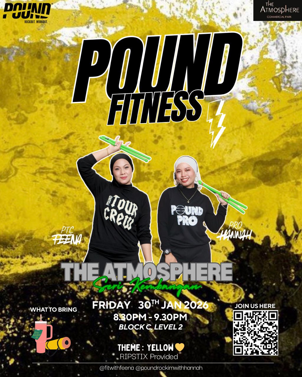 Pound Fitness @ The Atmosphere