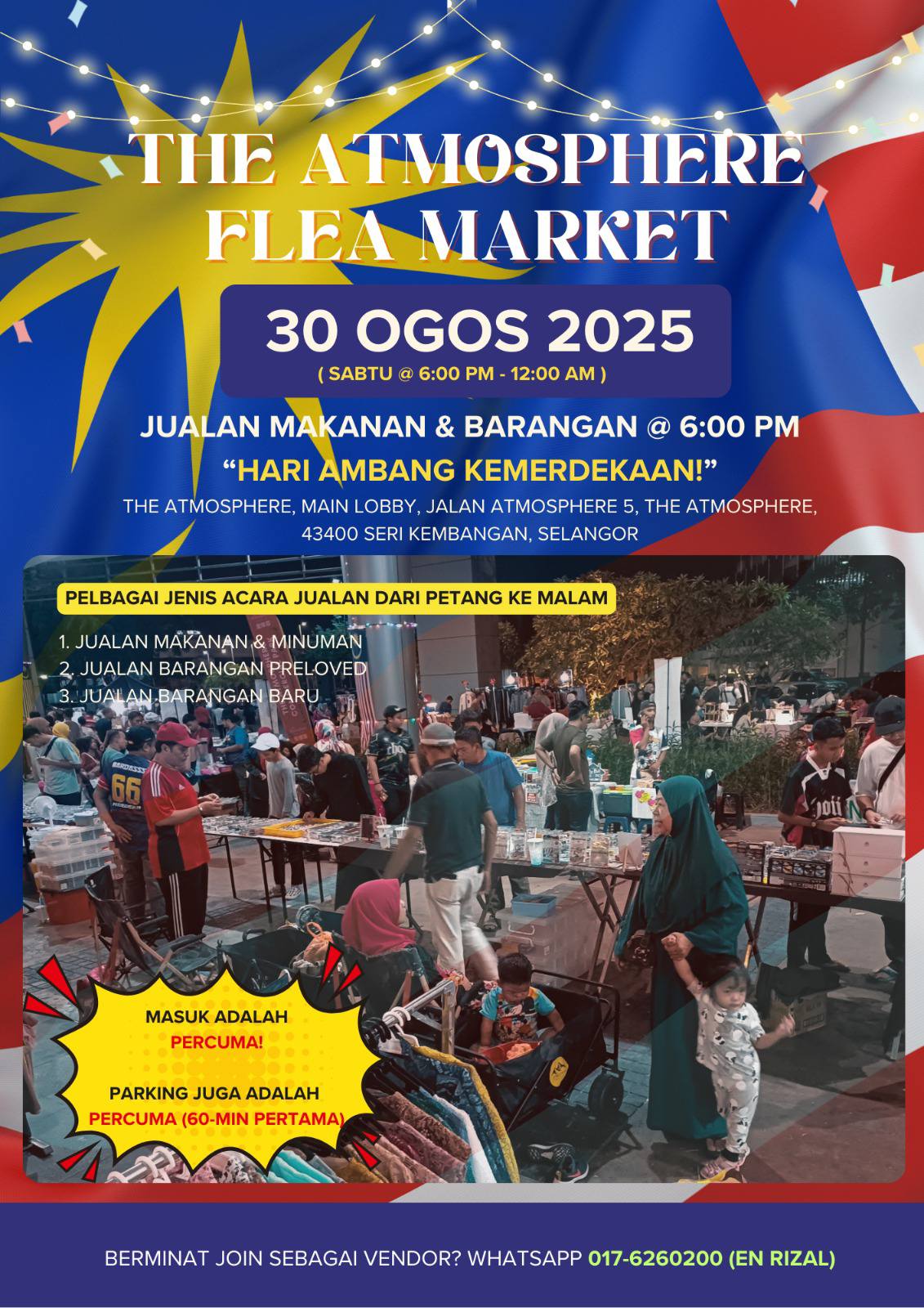 Merdeka Day @ The Atmosphere Flea Market - Image 3