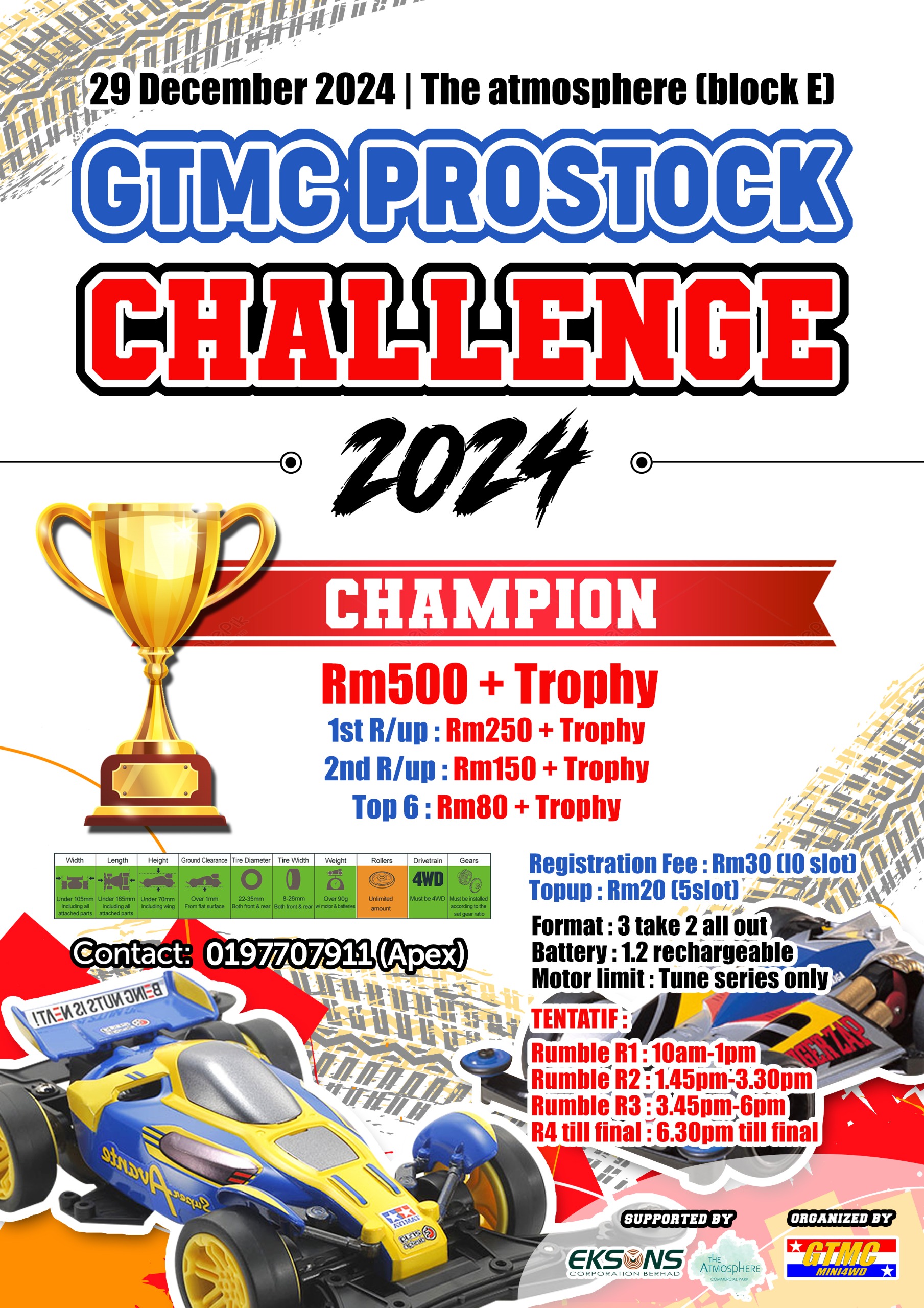 Tamiya Competition - GTMC Prostock Challenge 2024