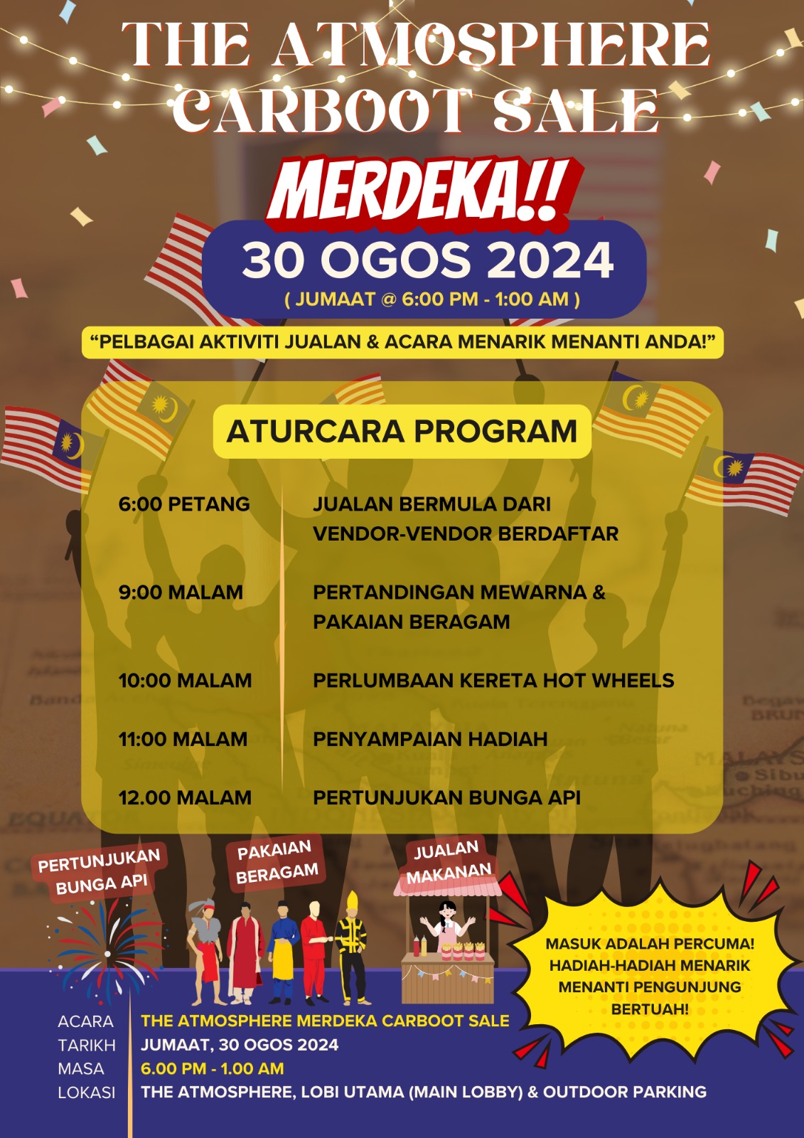 Edisi Istimewa "MERDEKA" by The Atmosphere Carboot Sale - Image 2