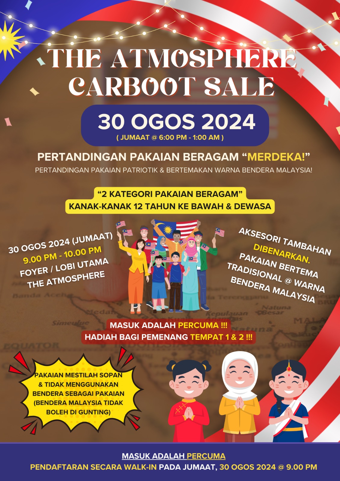 Edisi Istimewa "MERDEKA" by The Atmosphere Carboot Sale - Image 4