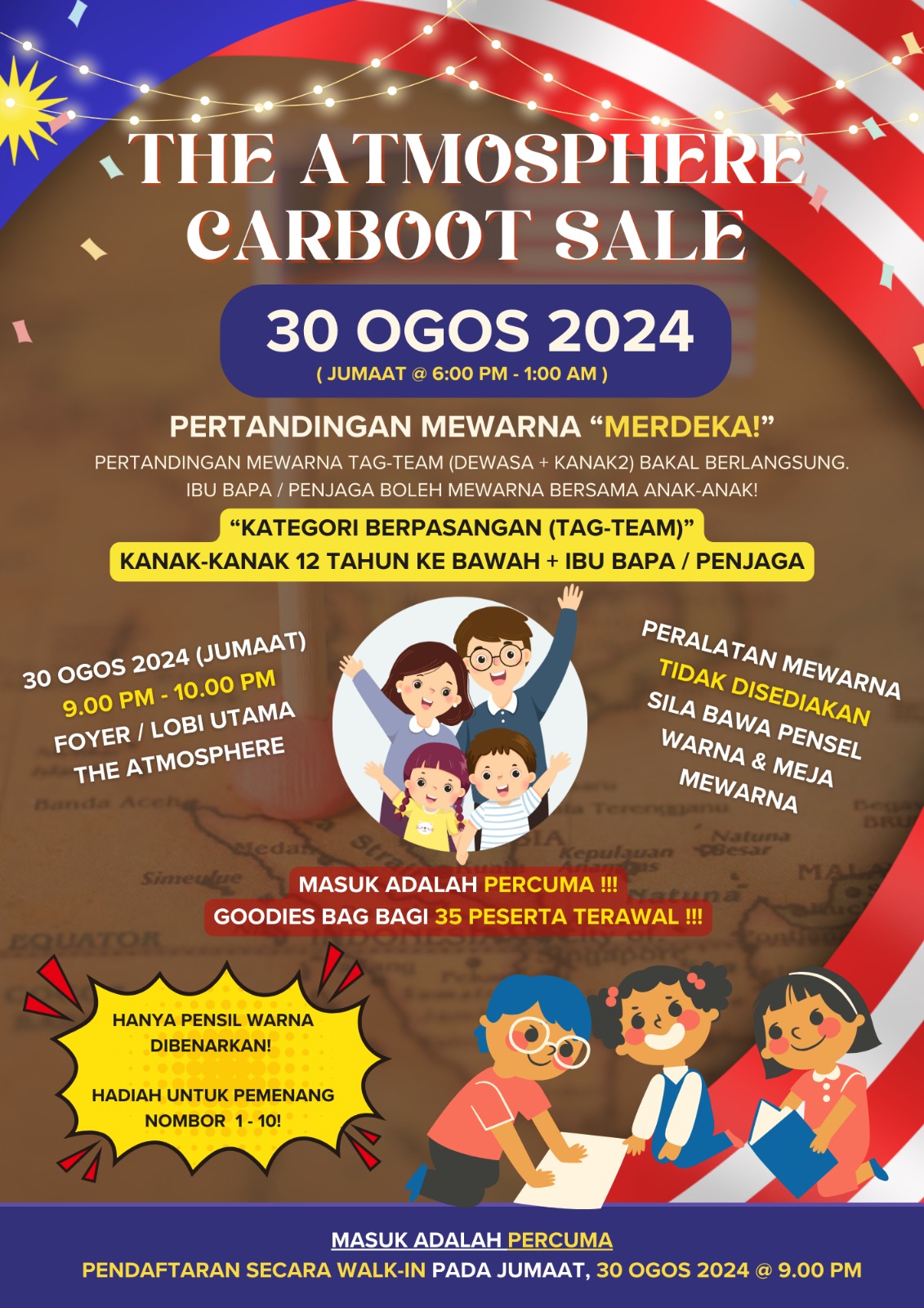 Edisi Istimewa "MERDEKA" by The Atmosphere Carboot Sale - Image 5