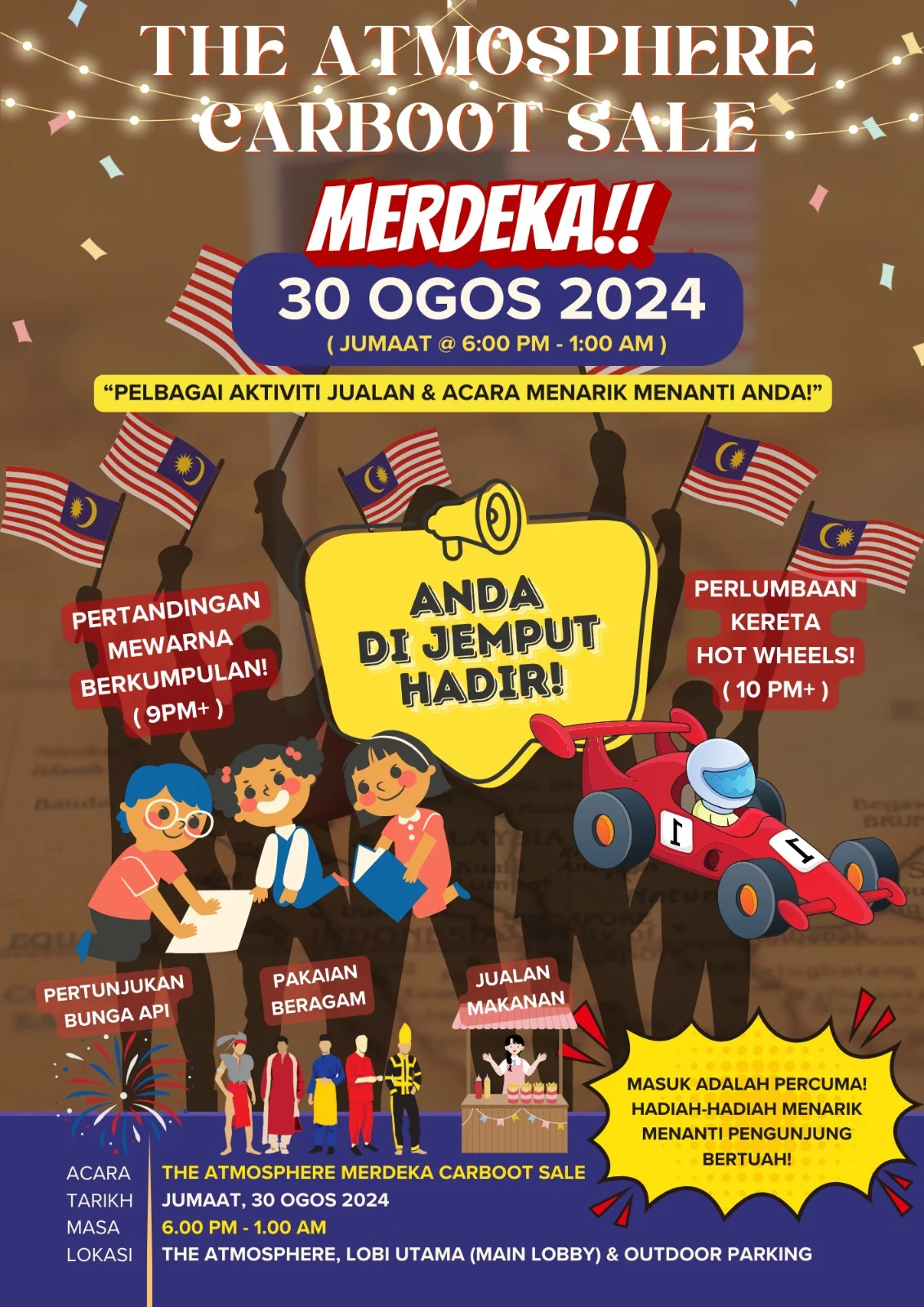 Edisi Istimewa "MERDEKA" by The Atmosphere Carboot Sale