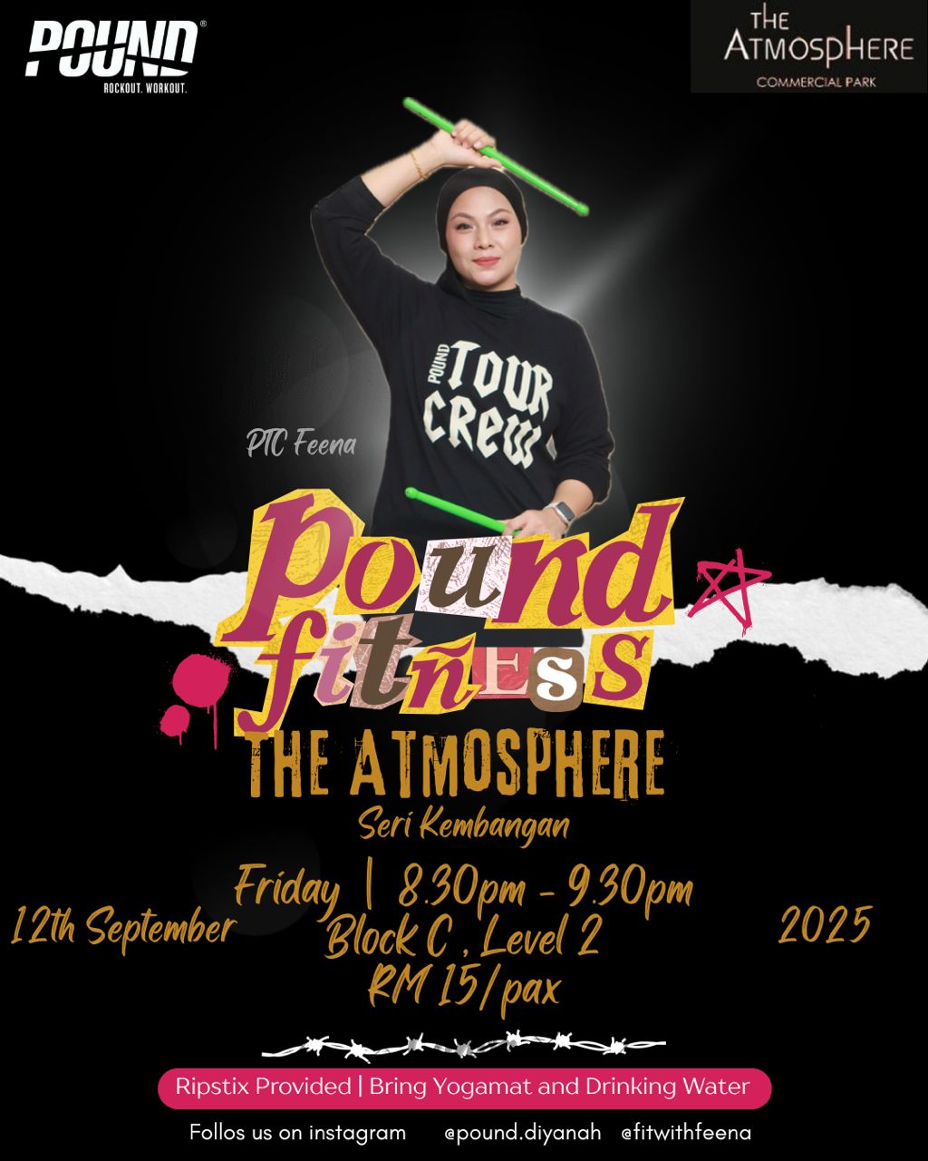 POUND FITNESS @ The Atmosphere