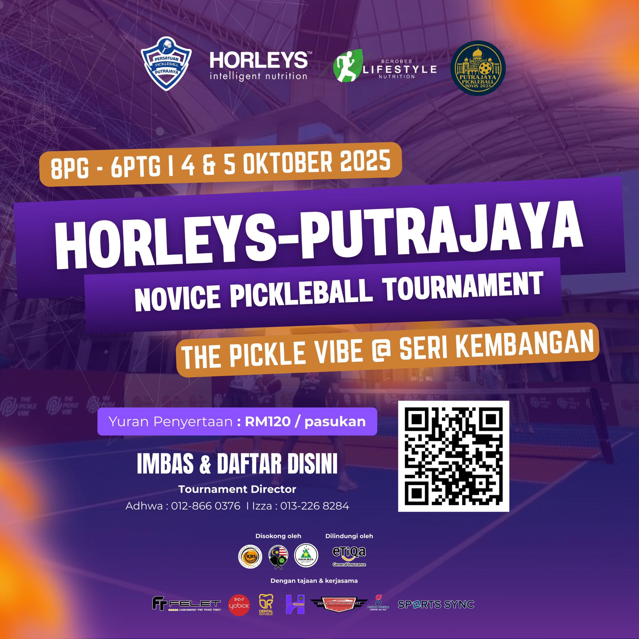 Horleys-Putrajaya Novice Pickleball Tournament 