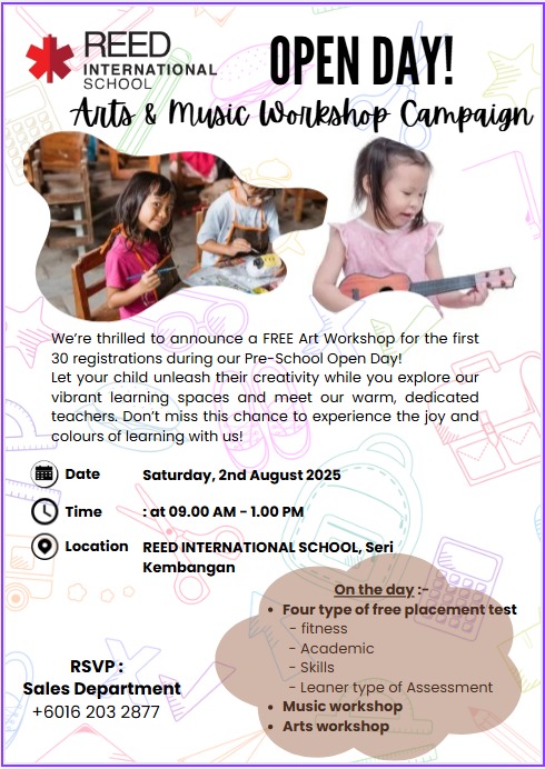 Reed International School Open Day