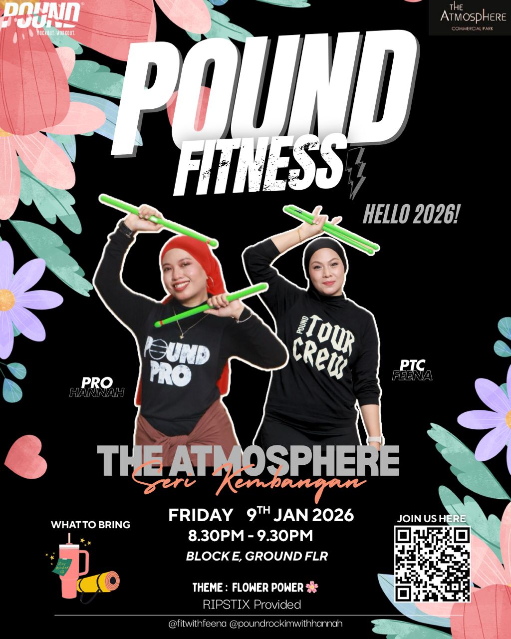 Pound Fitness is Back @ The Atmosphere