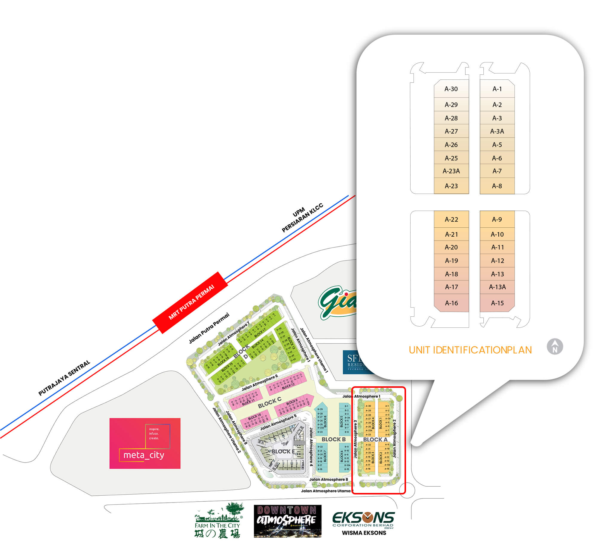 Block A Floor Plan