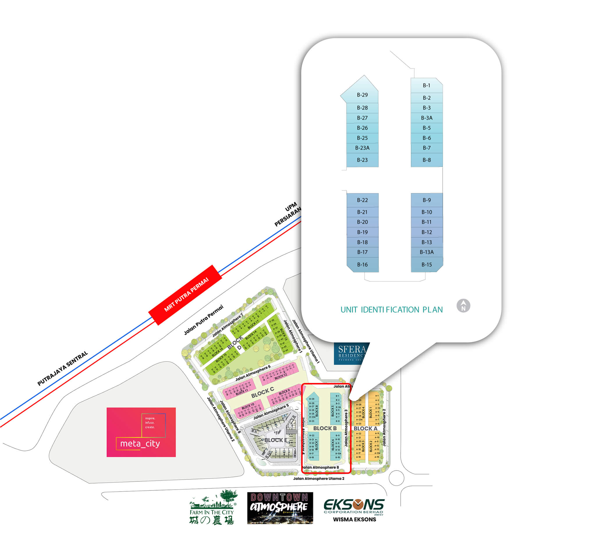 Block B Floor Plan