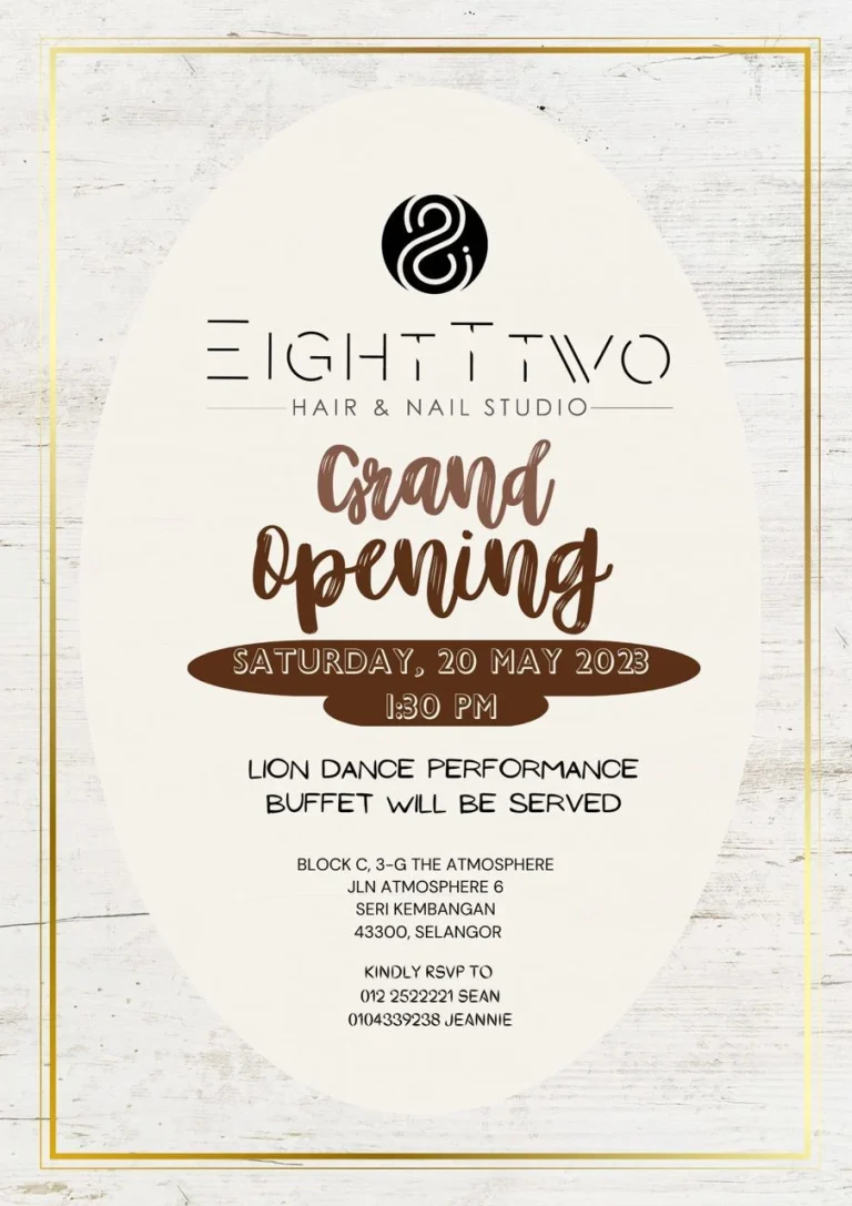 82 hair salon grand opening